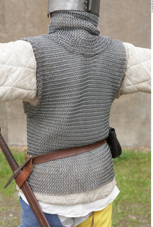  Photos Medieval Knight in mail armor 3 army mail armor medieval soldier sword upper body 0001.jpg